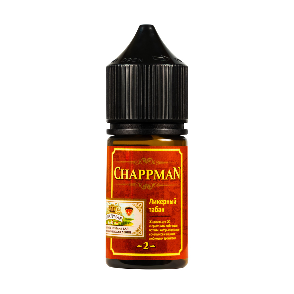 Жидкость - Chappman - №2 - Ликерный табак - 30мл - Salt - (м) product image