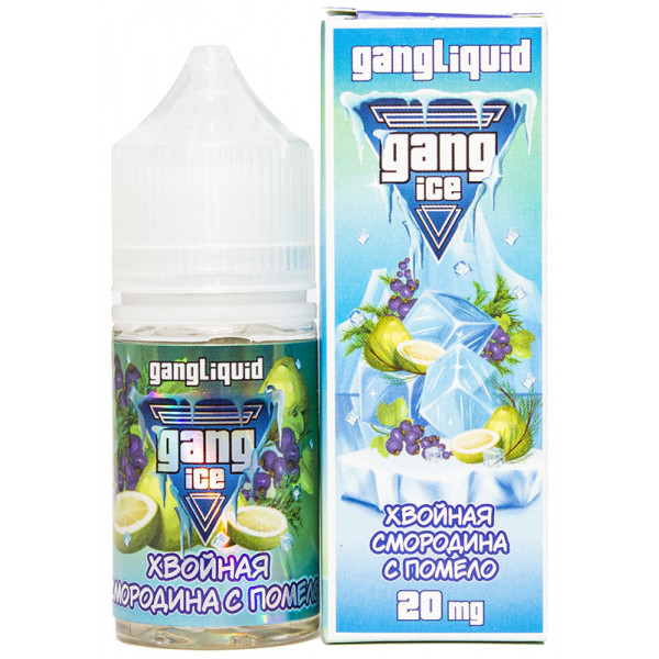 Жидкость - Gang - №5 - (Хвойная Смородина с Помело) - 30мл - Ice - Salt (м) product image