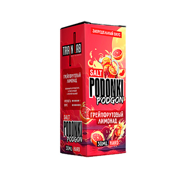 Жидкость - PODONKI PODGON - №3 - Грейпфрутовый лимонад - 30мл - Salt (м) product image