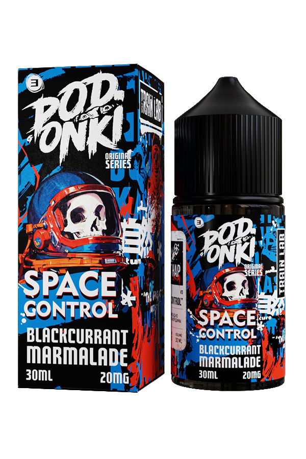 Жидкость - Podonki - Last Hap - №2 - SPACE CONTROL (BLACKCURRANTMARMALADE) (Черная смородина мармелад) - 30мл - Salt (м) product image