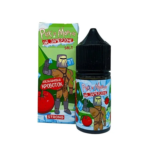 Жидкость - Rick And Morty - На замерзоне - №2 - Красный апельсин - 30мл - Salt (м) product image