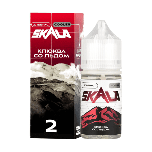 Жидкость - SKALA - №2 - Эльбрус (Клюква со льдом)- 30мл - Salt (м) product image