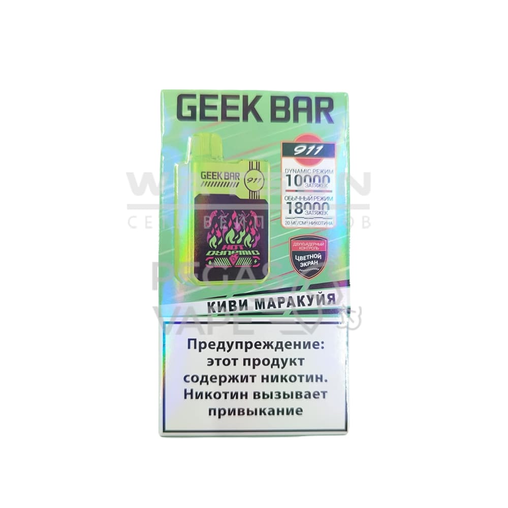 ОЭС - Geek Bar - 911 18000 - Киви маракуйя (м) product image