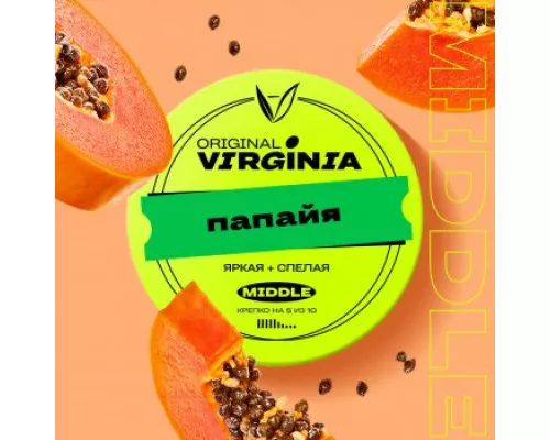Табак - Original Virginia - 25гр - Middle Papaya (Папайя) (нм) product image