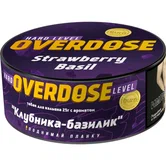 Табак - Overdose - 25гр - Strawberry Basil (Клубника Базилик) (нм) product image