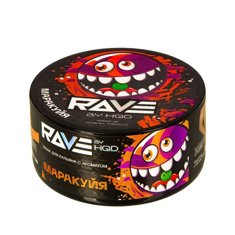 Табак - Rave by HQD - 25гр - Passion fruit (Маракуйя) (нм) product image