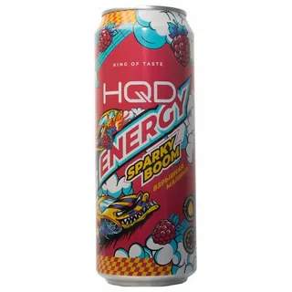 Энергетик - HQD - 450мл - Sparky boom (Взрывная малина) (м) product image